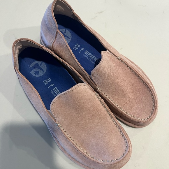 Birkenstock Women's Utti Light Rose Suede Leather Shoe size 39 - Picture 2 of 6
